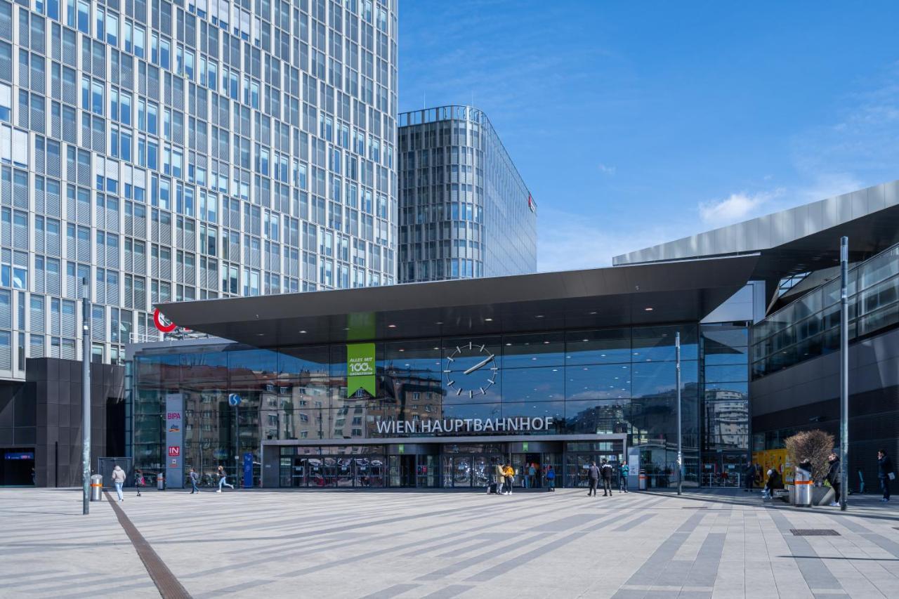 Whats-App Self-Check-In - Paerchen Wohnung Am Hauptbahnhof Wien Eksteriør bilde